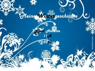 Meine Winter geschichte