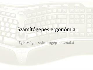 Számítógépes ergonómia