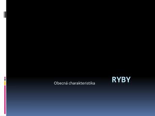 Ryby