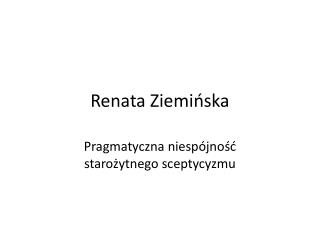 Renata Ziemińska
