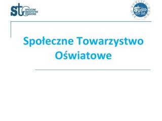 Społeczne Towarzystwo Oświatowe