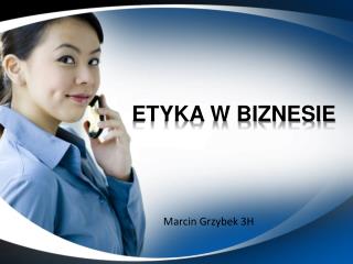 ETYKA W BIZNESIE