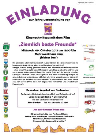 Einladung
