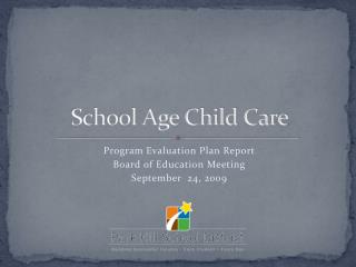 School Age Child Care