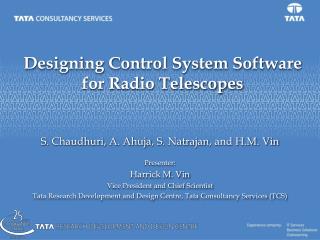 Designing Control System Software for Radio Telescopes