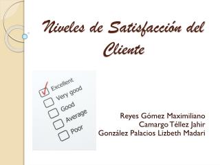 Niveles de Satisfacción del Cliente