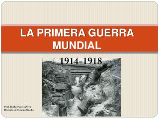 La primera guerra mu ndial