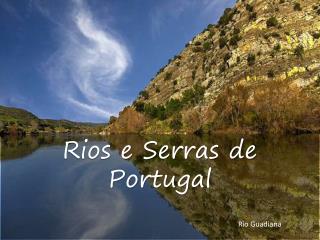 Rios e Serras de Portugal