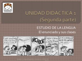 UNIDAD DIDÁCTICA 1 ( Segunda parte )