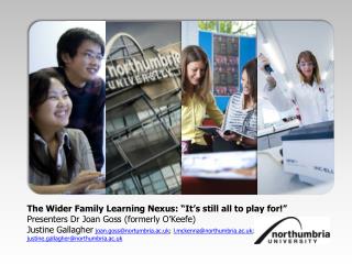 The Wider Family Learning Nexus: “It’s still all to play for!”