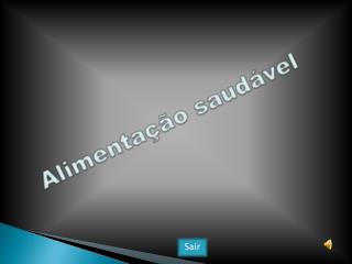 Alimentação saudável