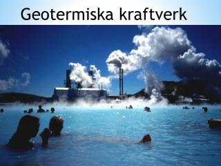 Geotermiska kraftverk