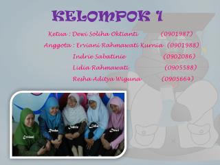 KELOMPOK 1