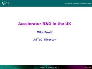 Accelerator R&amp;D in the UK