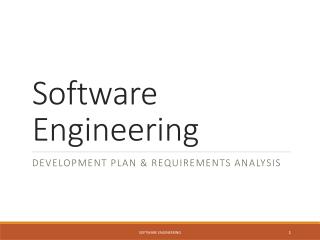 Software Engineering