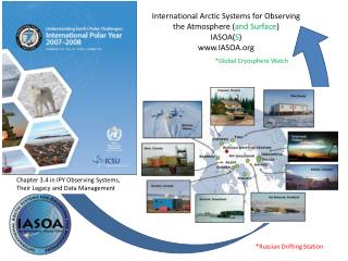 International Arctic Systems for Observing the Atmosphere ( and Surface ) IASOA( S ) IASOA