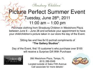 Picture Perfect Summer Event