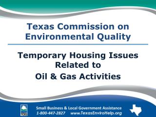 Texas Commission on Environmental Quality