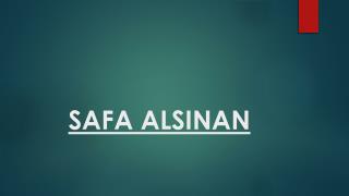 SAFA ALSINAN