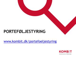 porteføljestyring