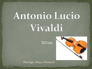 Antonio Lucio Vivaldi