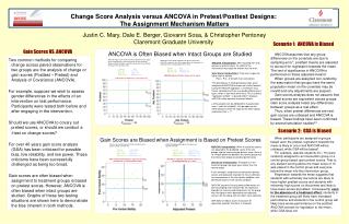 Change Score Analysis versus ANCOVA in Pretest/Posttest Designs: The Assignment Mechanism Matters