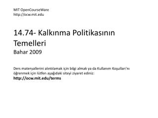 Kurumlar (2): Darkafalı siyaset kader midir?