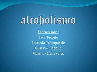 alcoholismo