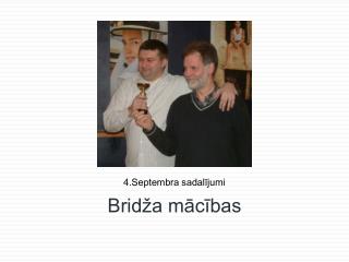 Bridža mācības