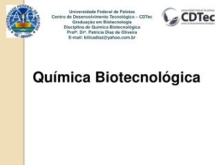 Química Biotecnológica