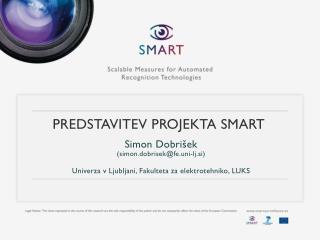 Predstavitev projekta SMART