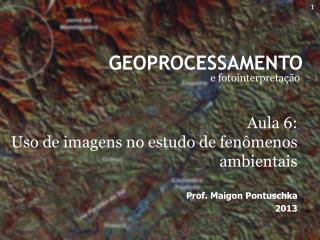 GEOPROCESSAMENTO