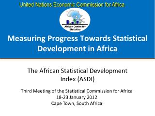 Measuring Progress Towards Statistical Development in Africa