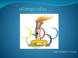olimpiadas