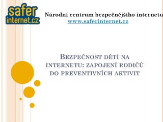 Bezpečnost dětí na internetu: zapojení rodičů do preventivních aktivit