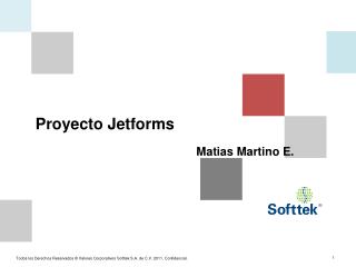 Proyecto Jetforms Matias Martino E.