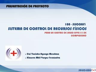 PRESENTACIÓN DE PROYECTO