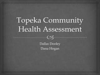 Topeka Community Health Assessment