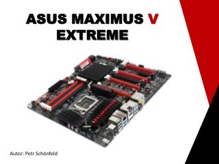 ASUS MAXIMUS V EXTREME