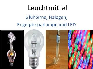 Leuchtmittel