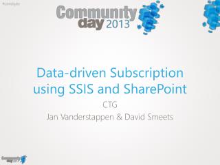 Data-driven Subscription using SSIS and SharePoint