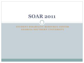 SOAR 2011