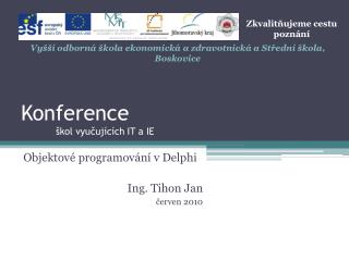 Konference škol vyučujících IT a IE