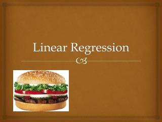 Linear Regression