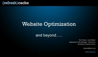 Website Optimization