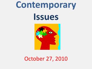 Contemporary Issues