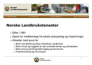 Norske Landbrukstenester