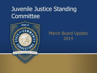 Juvenile Justice Standing Committee