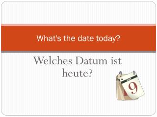 What's the date today?