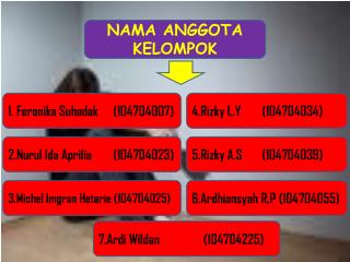 NAMA ANGGOTA KELOMPOK